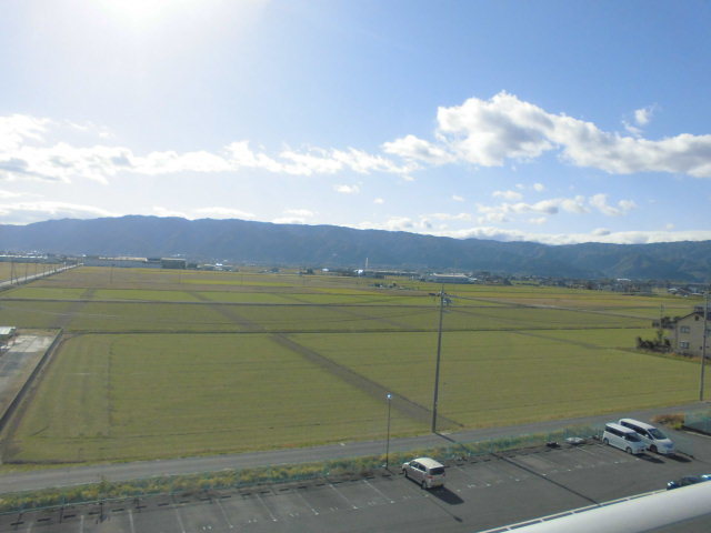サンコーポラス美濃平田の5階から見える景色