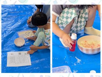 親子で造形あそび