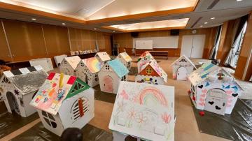 ダンボールハウス完成品