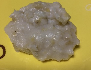 バナナミルクパンがゆの写真