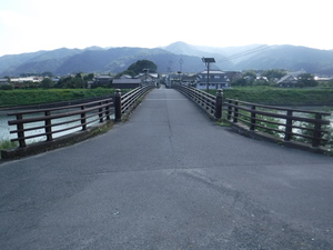 駒野橋補修前の写真