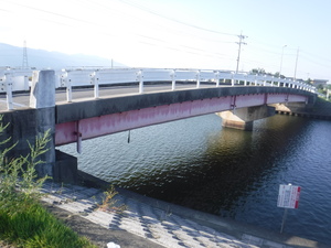 城跡橋補修前の写真