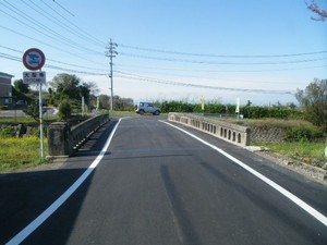 山崎北谷橋補修後の写真