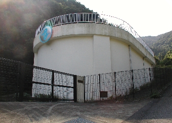 南濃松山配水池の写真