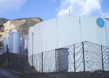 南濃太田浄水場および配水池の写真