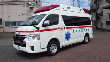 高規格救急車救急海津3号車の写真