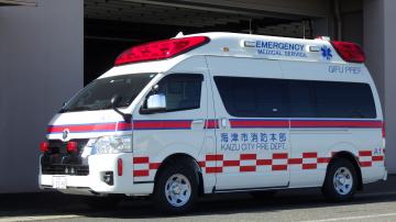 高規格救急車救急海津1号車の写真