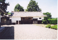 西高木家の屋敷門の写真