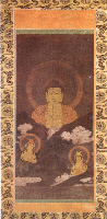 山越弥陀三尊仏の写真