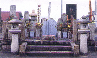 今尾常栄寺薩摩工事義歿者墓の写真