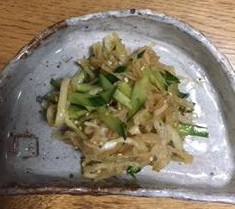 切り干し大根の中華サラダの写真