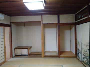 空家バンク南濃町松山木造平屋南側和室
