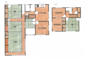 空家バンク17 物件間取り図